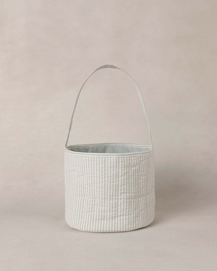 noralee easter basket in sky stripe seersucker home Little