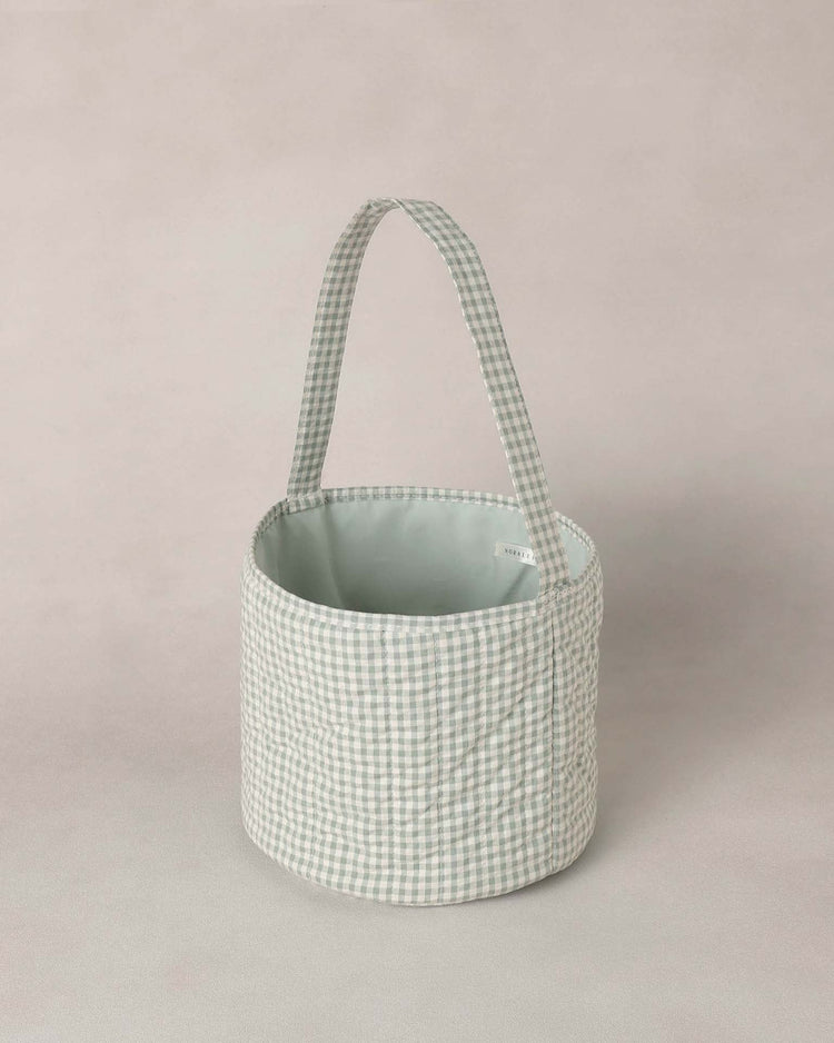 noralee easter basket in eucalyptus check home Little