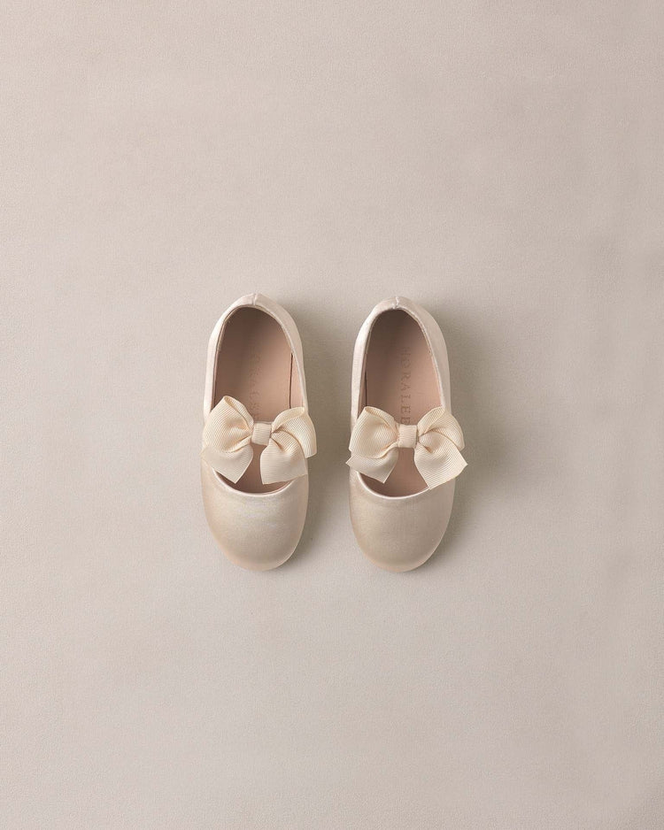 noralee bow ballet flats in pearl kids Little