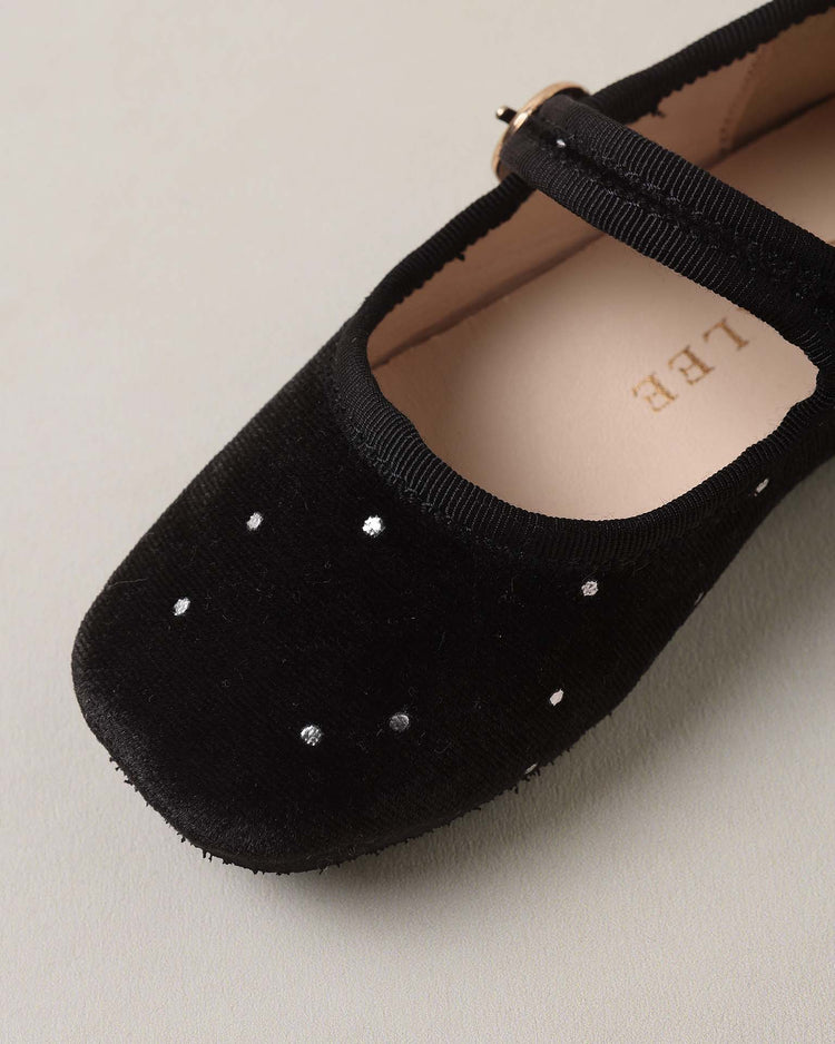 noralee strap ballet flats in black accessories Little