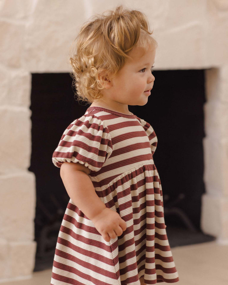 quincy mae darla dress in black cherry baby Little
