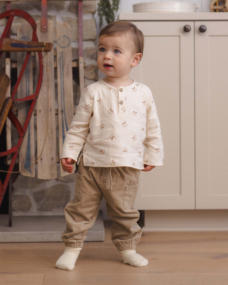 luca pant in latte
