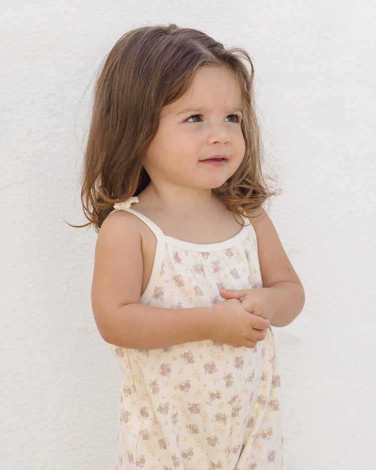 quincy mae smocked jumpsuit in flower field baby Little