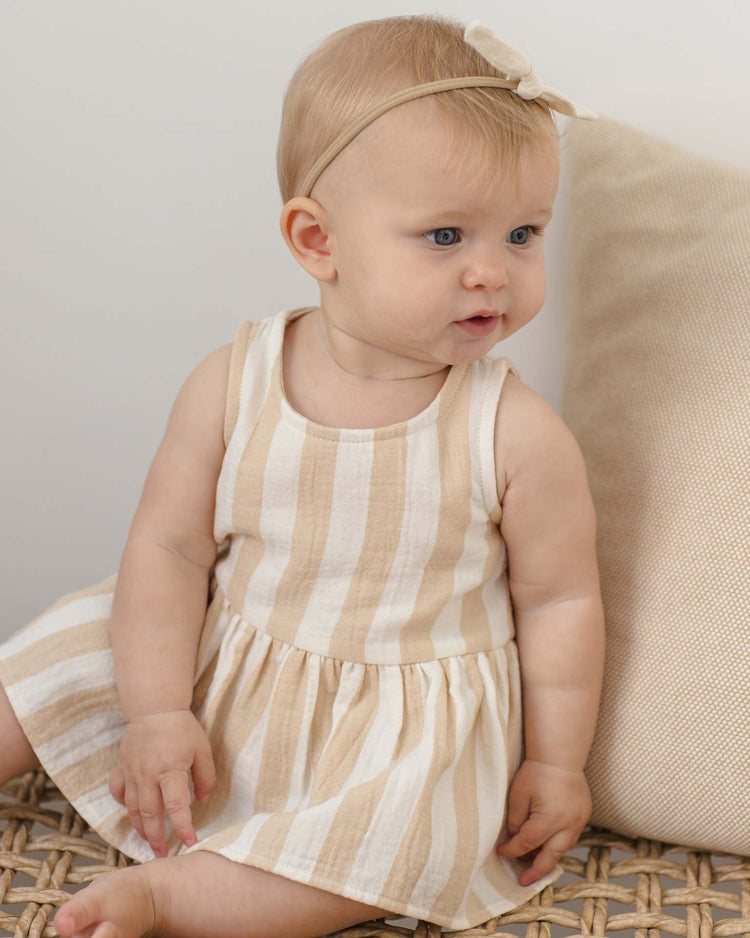 quincy mae skirted tank romper in summer stripe baby Little