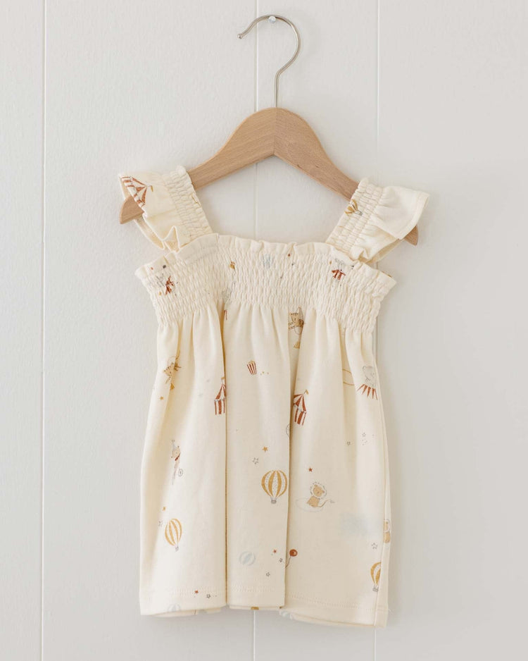 quincy mae smocked jersey dress in carnival baby Little