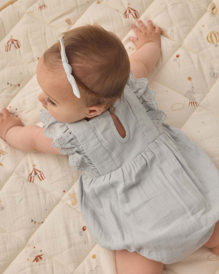 quincy mae naomi romper in sky baby Little