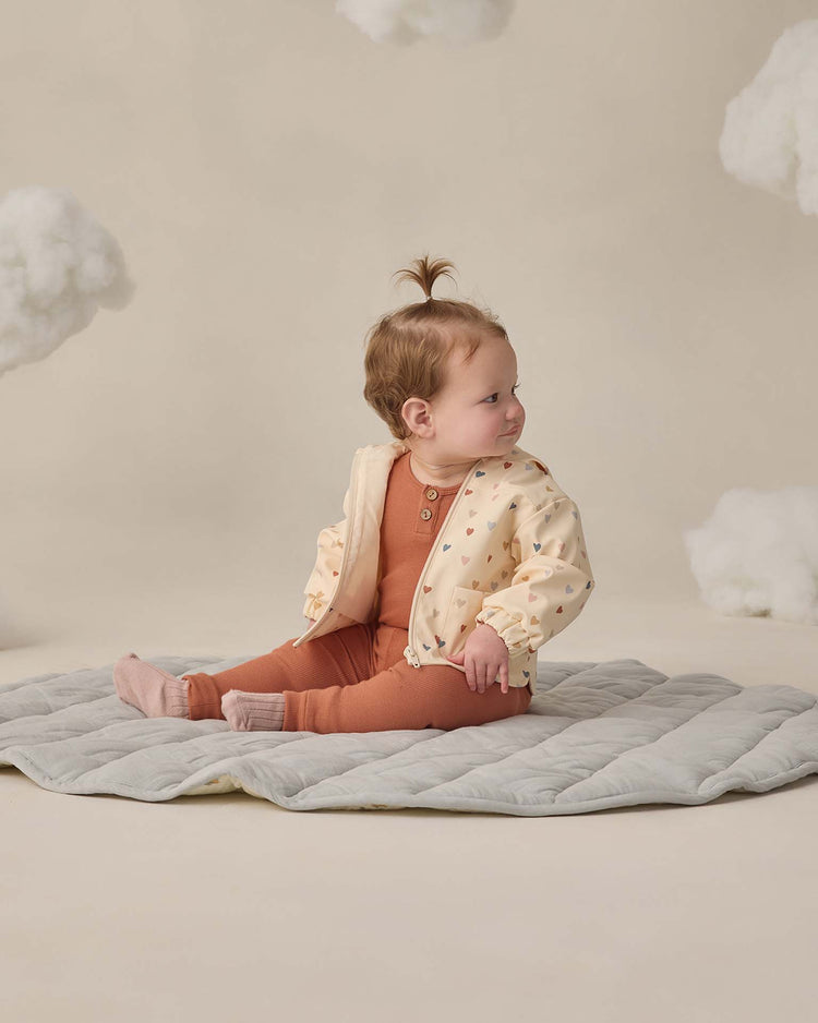 quincy mae ribbed legging in poppy baby Little