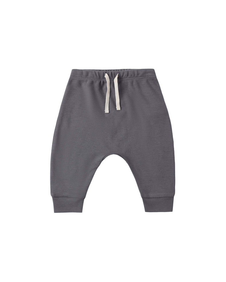 quincy mae drawstring pant in midnight baby Little