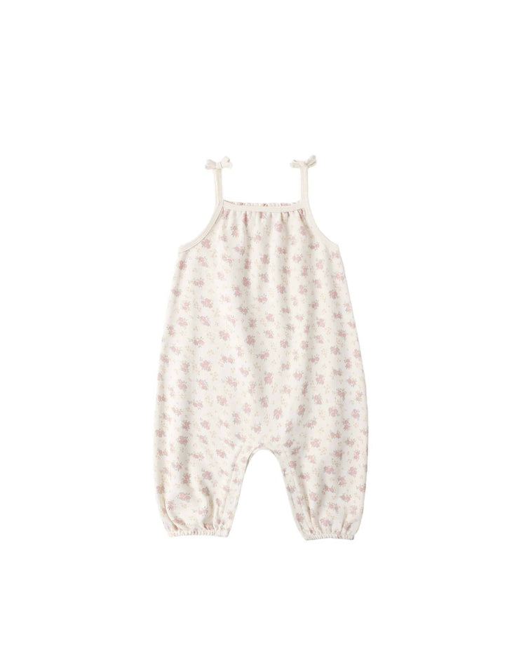 quincy mae smocked jumpsuit in flower field baby Little