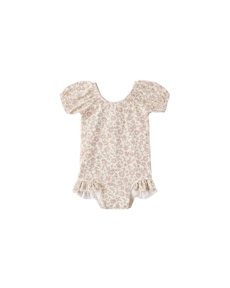 Little quincy mae baby catalina one-piece in dahlia
