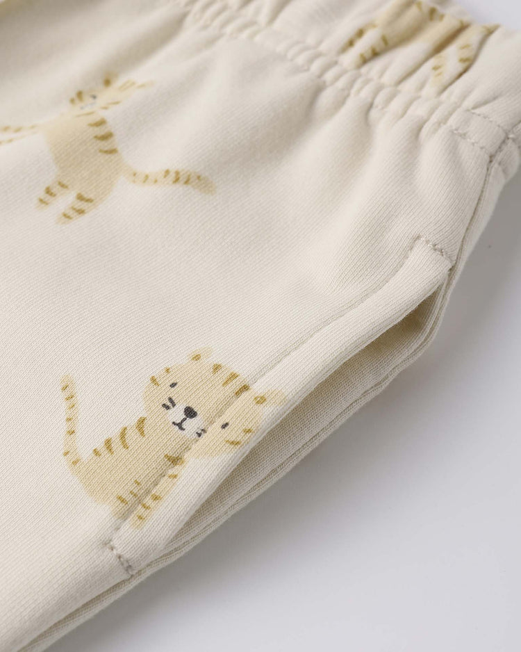 quincy mae relaxed sweatpant in tigers baby Little
