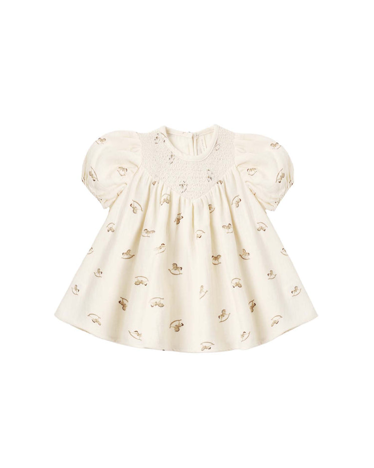 carina dress in rocking horse