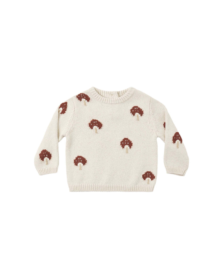rex sweater in mushroom