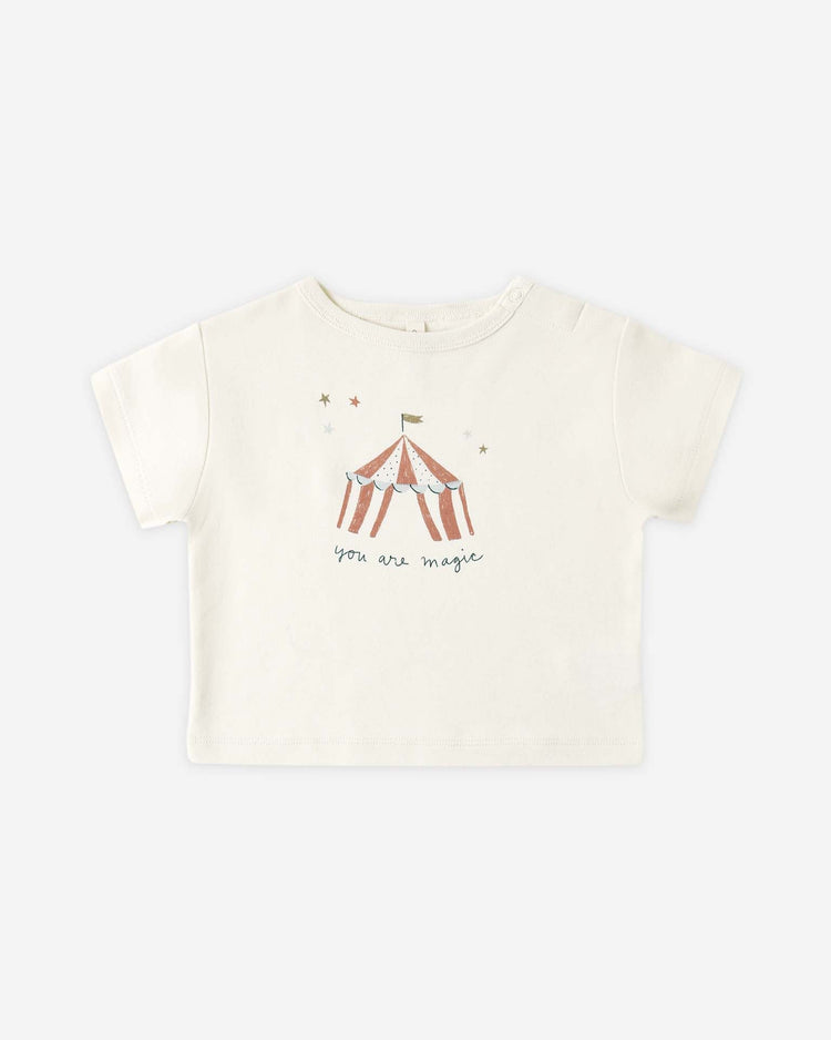 quincy mae boxy tee in you are magic baby Little