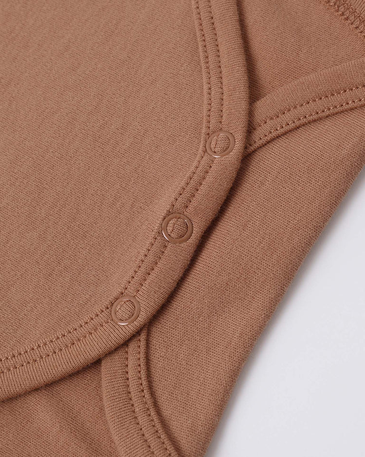 quincy mae flutter sleeve bodysuit in poppy baby Little