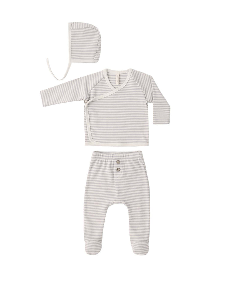 take home set in fog stripe