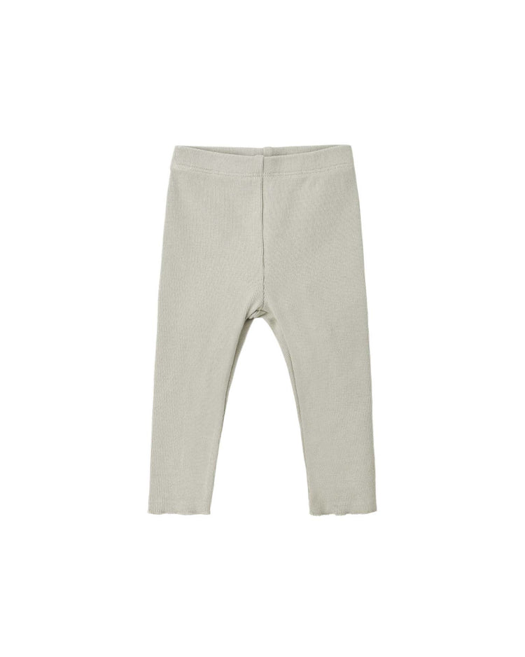 quincy mae ribbed legging in laurel baby Little