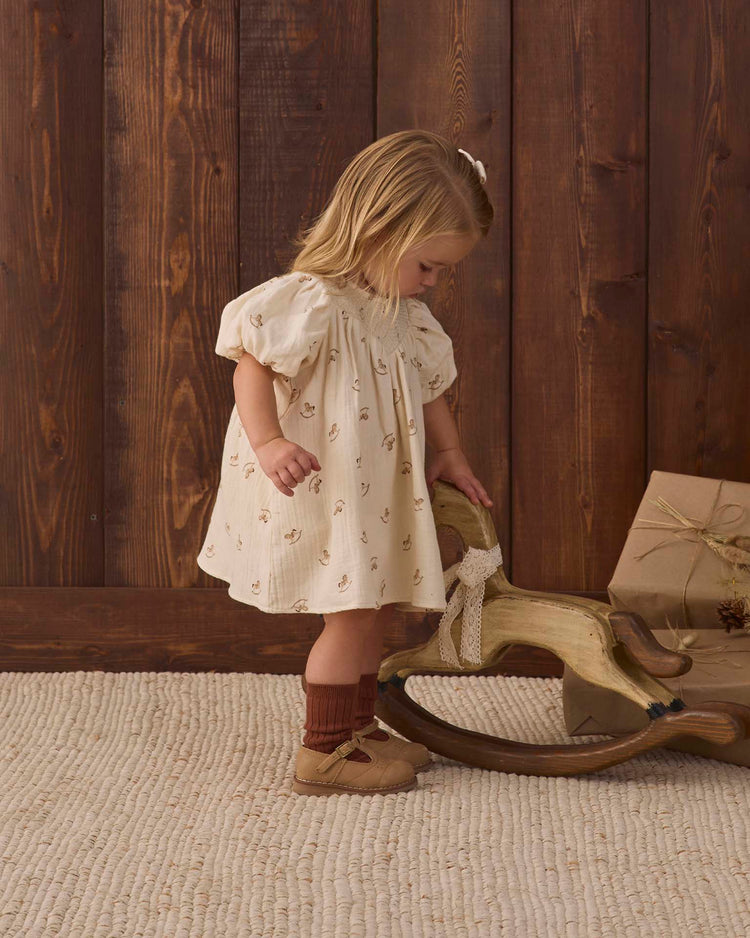 carina dress in rocking horse