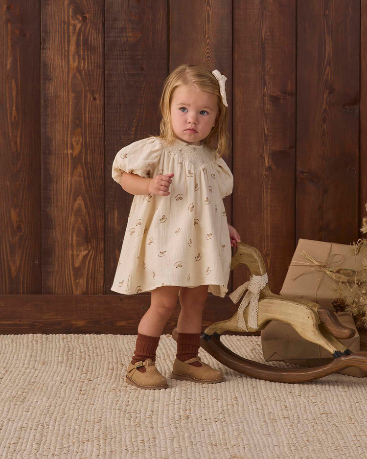carina dress in rocking horse