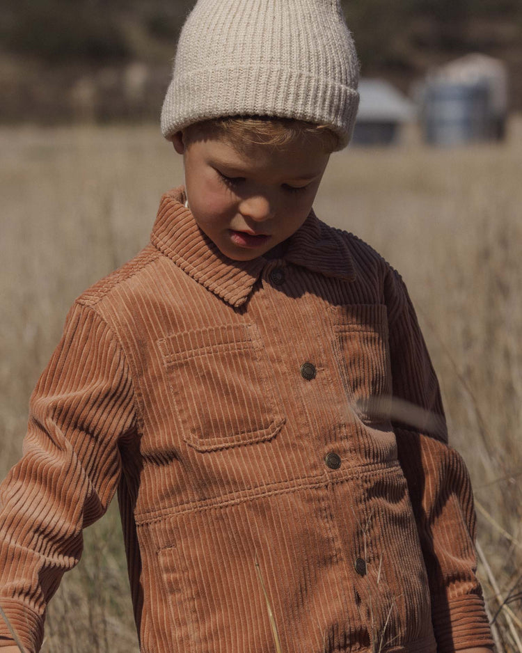 rylee + cru chore coat in fawn kids Little