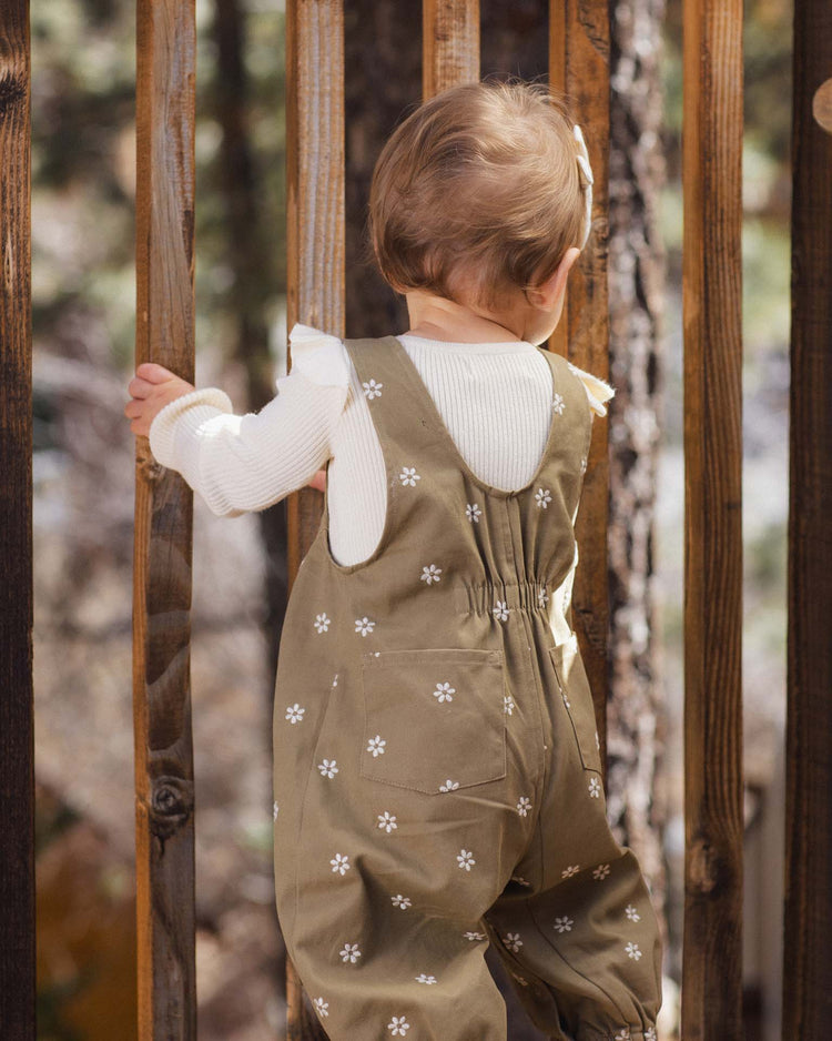 shoulder ruffle bodysuit in natural