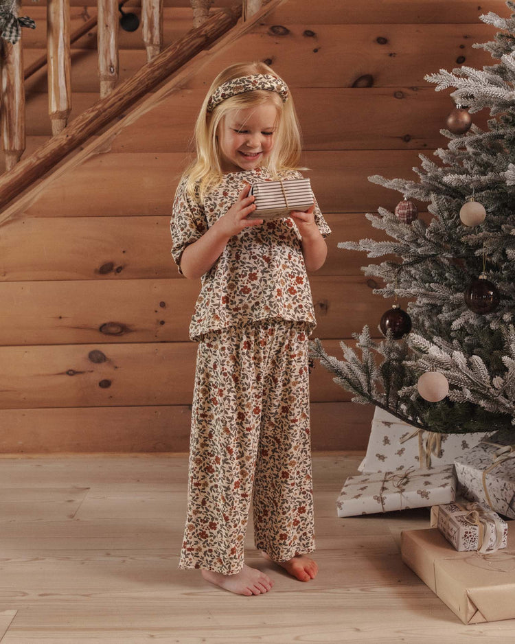 rylee + cru ruthie set in holiday floral kids Little