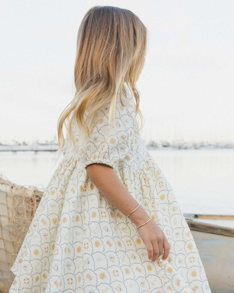 rylee + cru rose dress in nautical kids Little