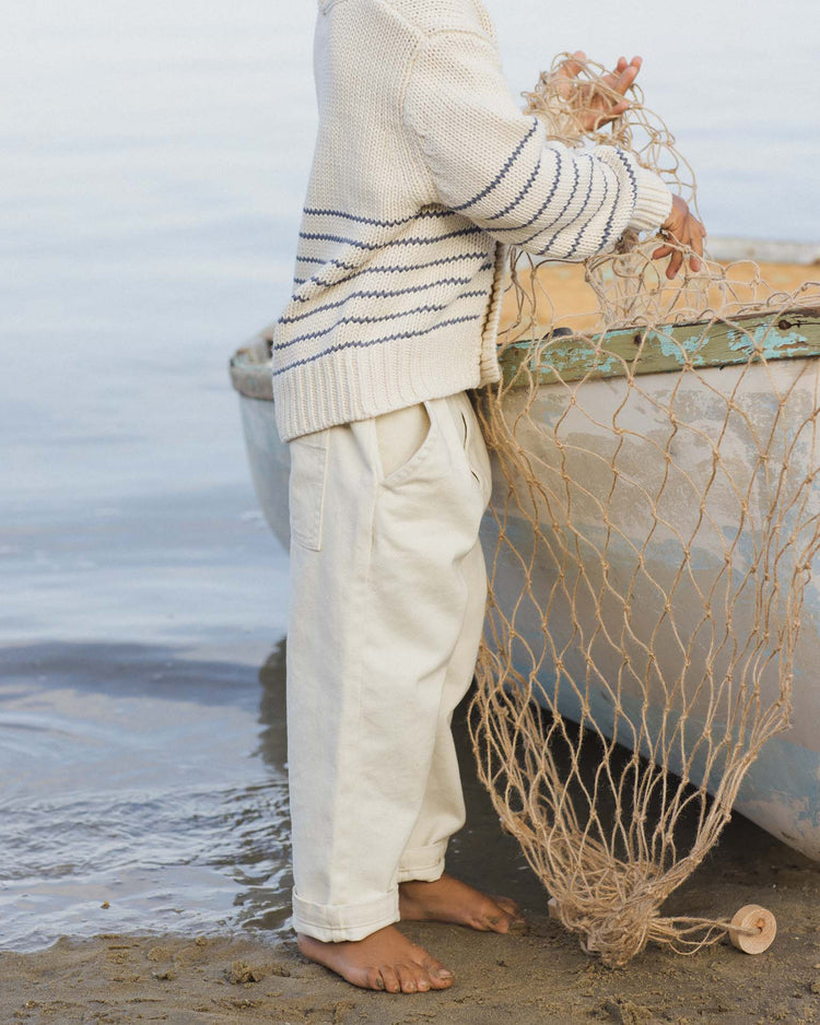rylee + cru baggy pant in natural kids Little