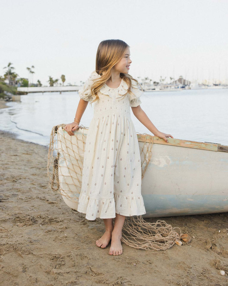rylee + cru lexi dress in anchors kids Little