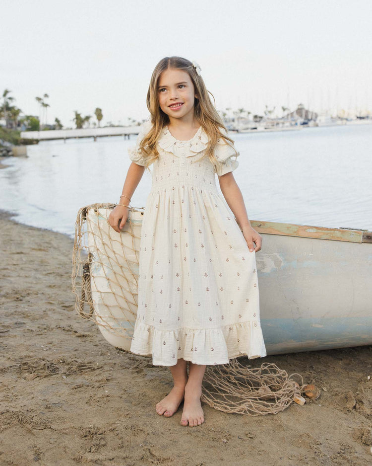 rylee + cru lexi dress in anchors kids Little