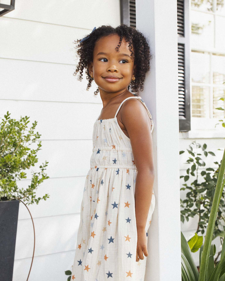 Little rylee + cru kids delia dress in stars