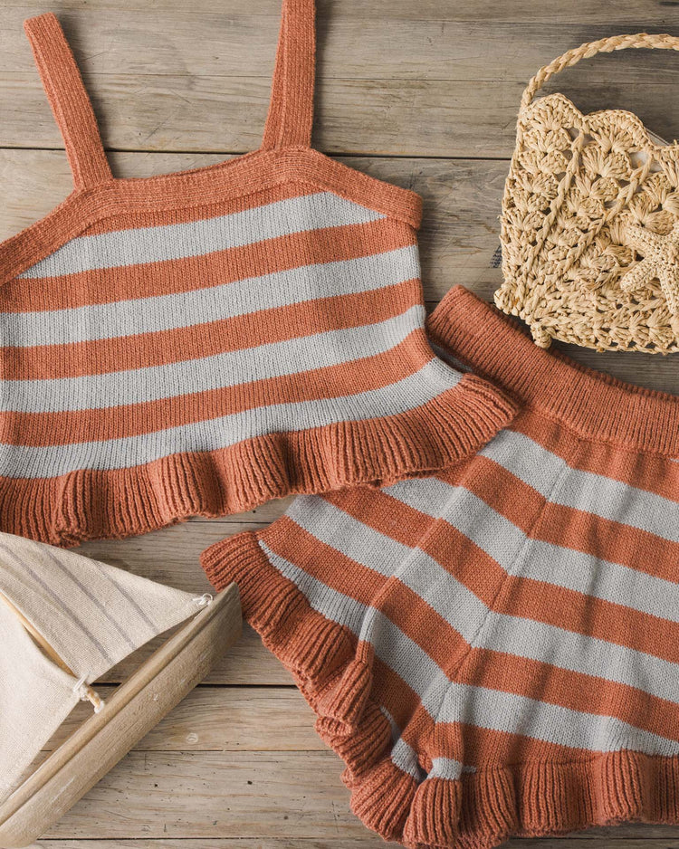 Little rylee + cru kids naomi set in americana stripe