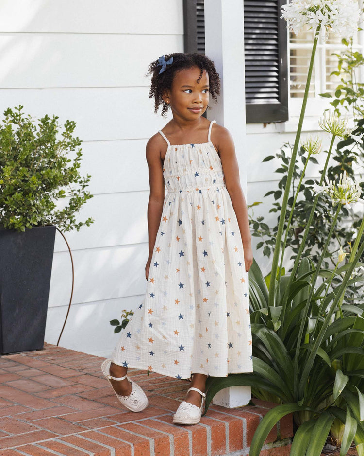 Little rylee + cru kids delia dress in stars