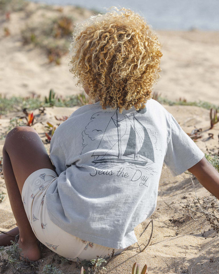 Little rylee + cru kids relaxed tee in seas the day