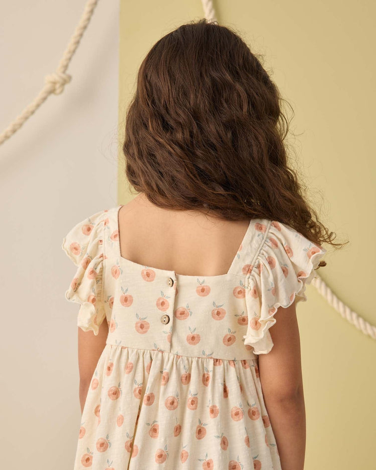 rylee + cru mariposa dress in peaches kids Little