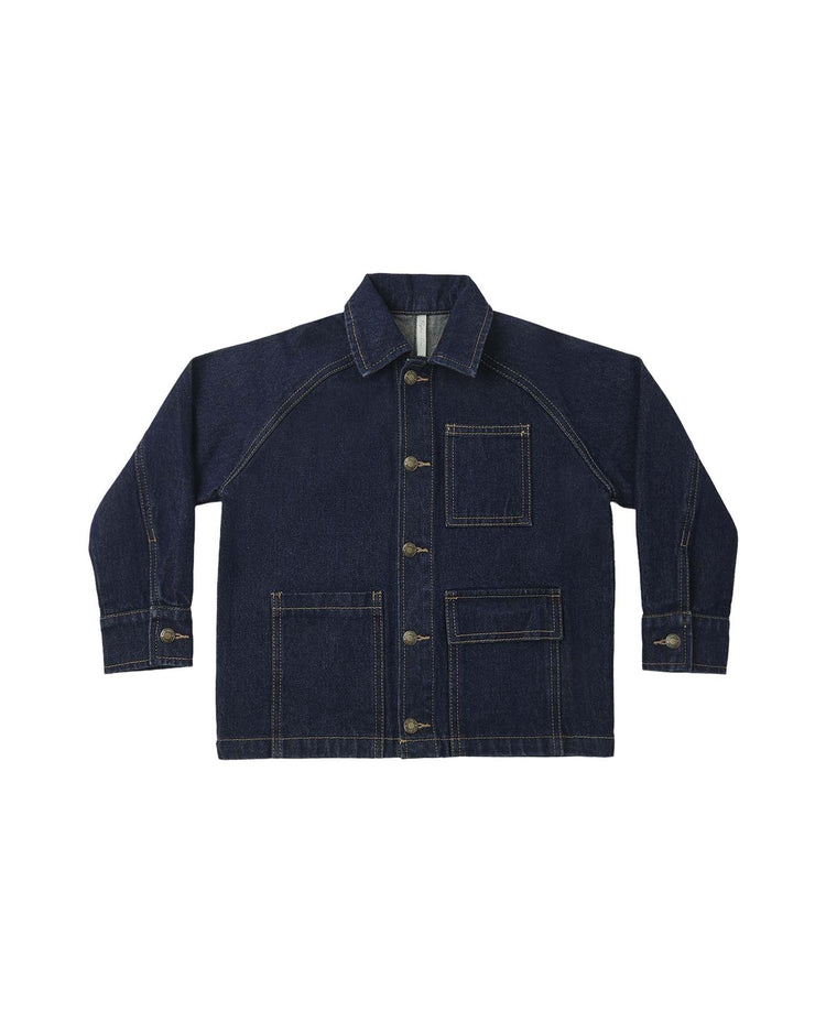 north jacket in dark indigo