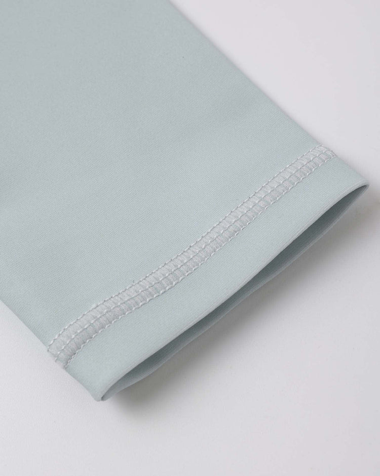Little rylee + cru kids long sleeve rashguard in light blue