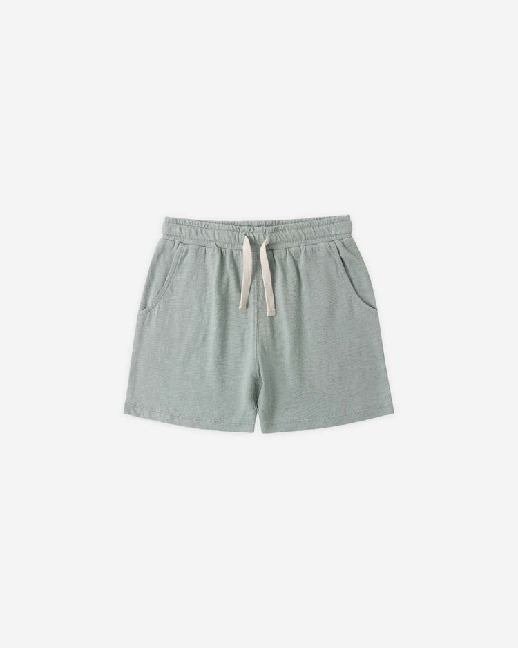 rylee + cru sam short in sea green kids Little
