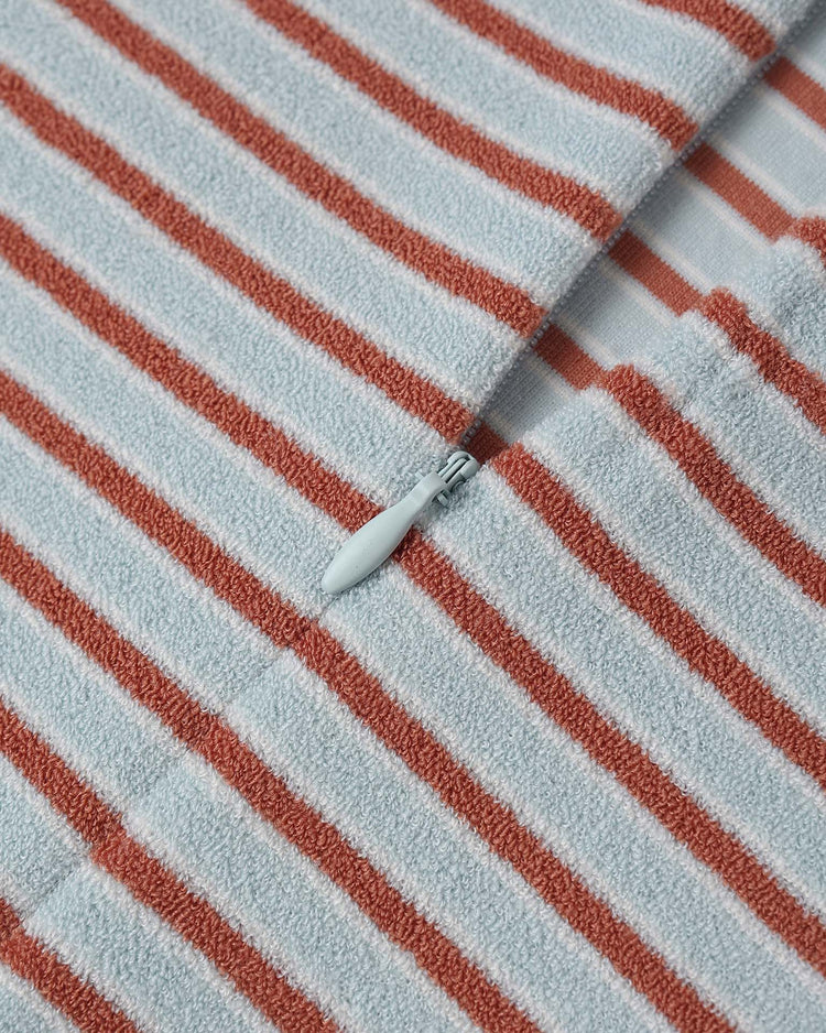 Little rylee + cru kids shorty one-piece in americana stripe