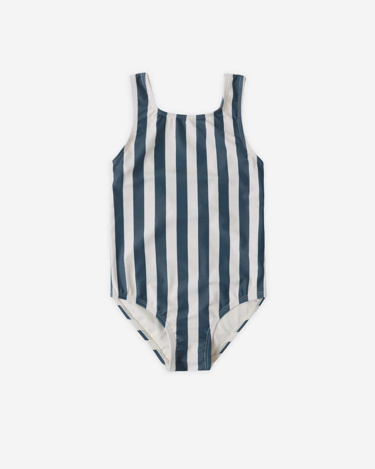 Little rylee + cru kids moxie one-piece in navy stripe