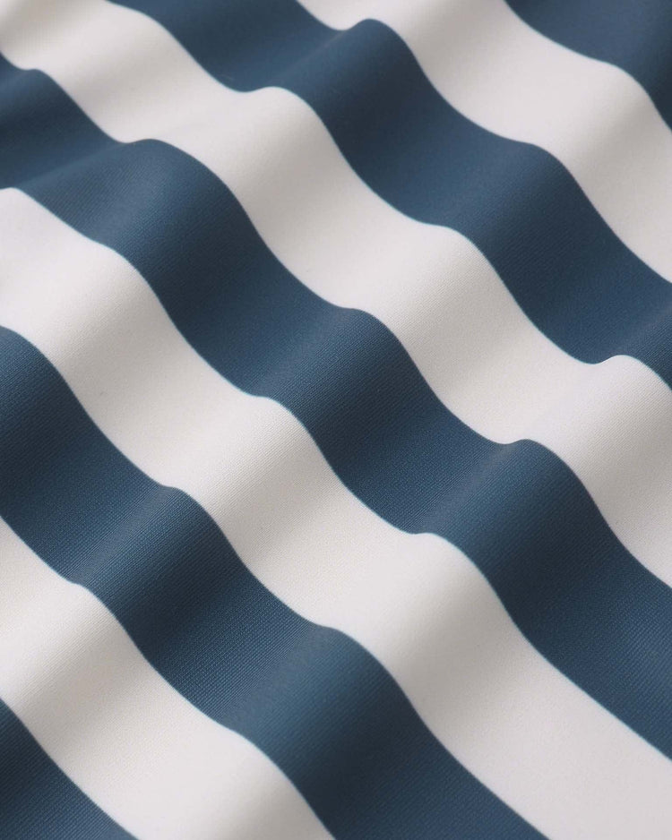 Little rylee + cru kids moxie one-piece in navy stripe