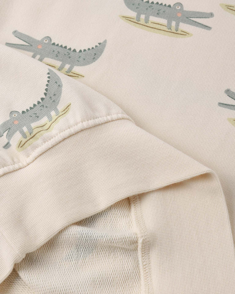 rylee + cru relaxed sweatshirt in alligators kids Little