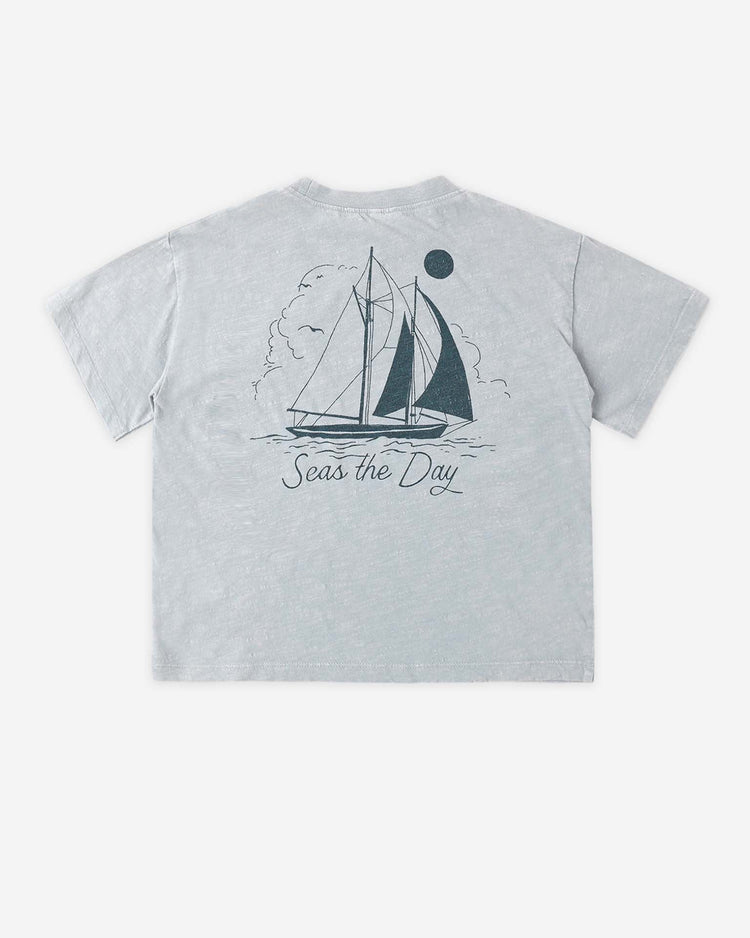 Little rylee + cru kids relaxed tee in seas the day
