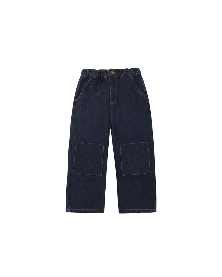 baggy pant in dark indigo