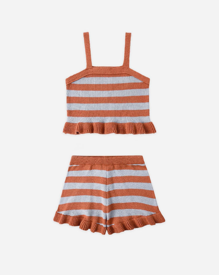 Little rylee + cru kids naomi set in americana stripe
