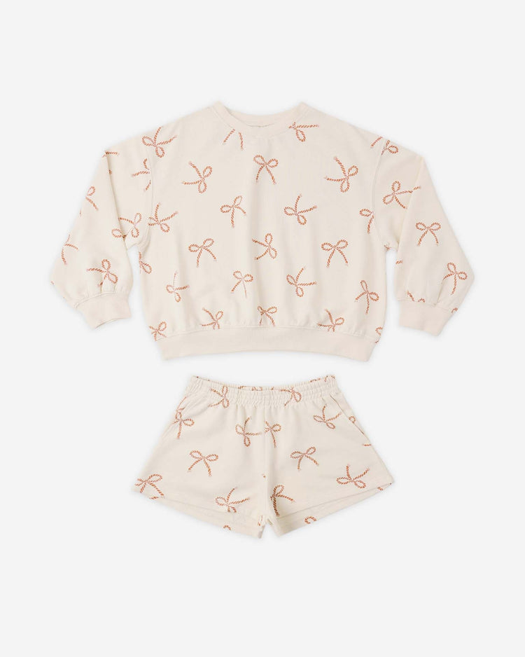 Little rylee + cru kids summer terry set in sailor bows