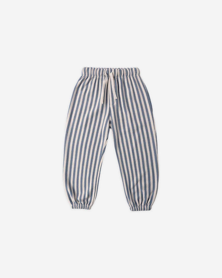 rylee + cru relaxed jogger in marine stripe kids Little