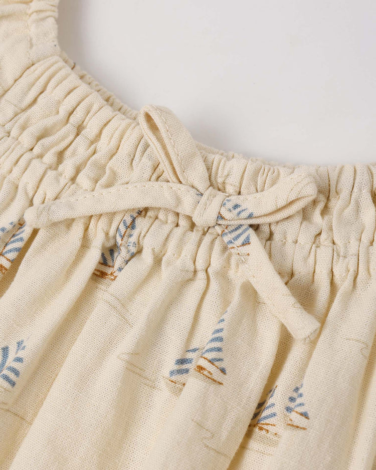 Little rylee + cru kids sabrina mini dress in sail