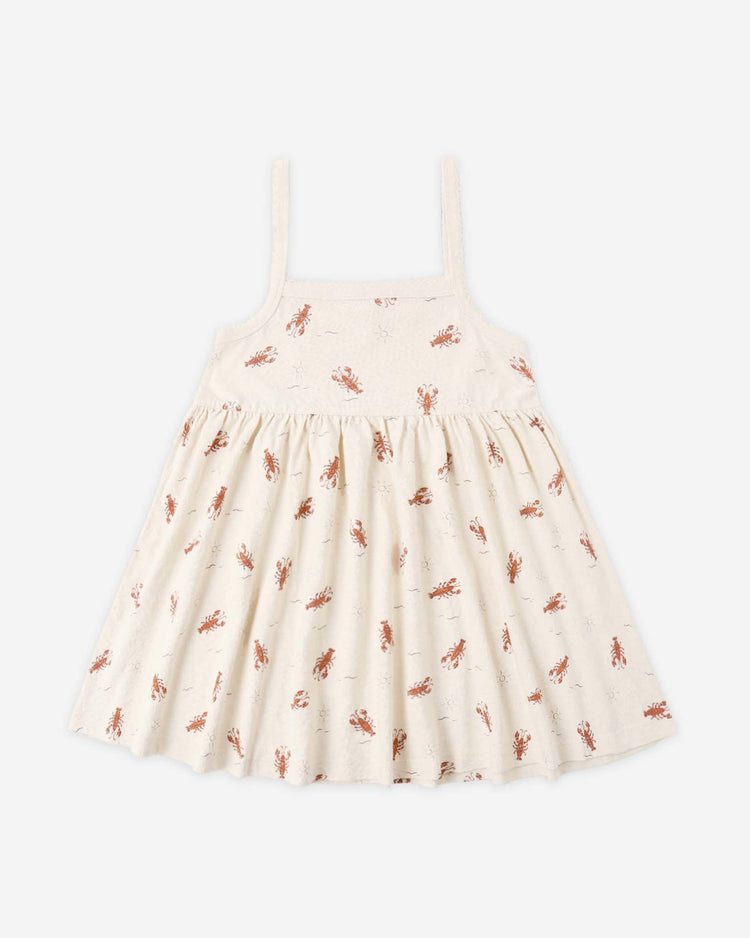 Little rylee + cru kids lea dress in lobsters