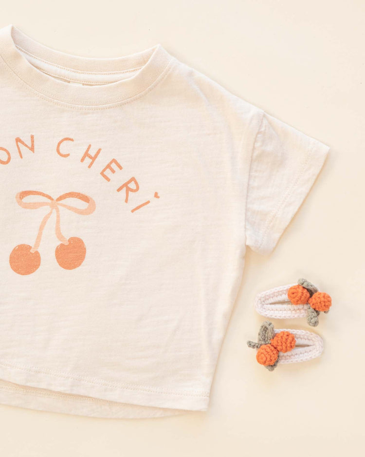 rylee + cru boxy tee in mon cheri kids Little